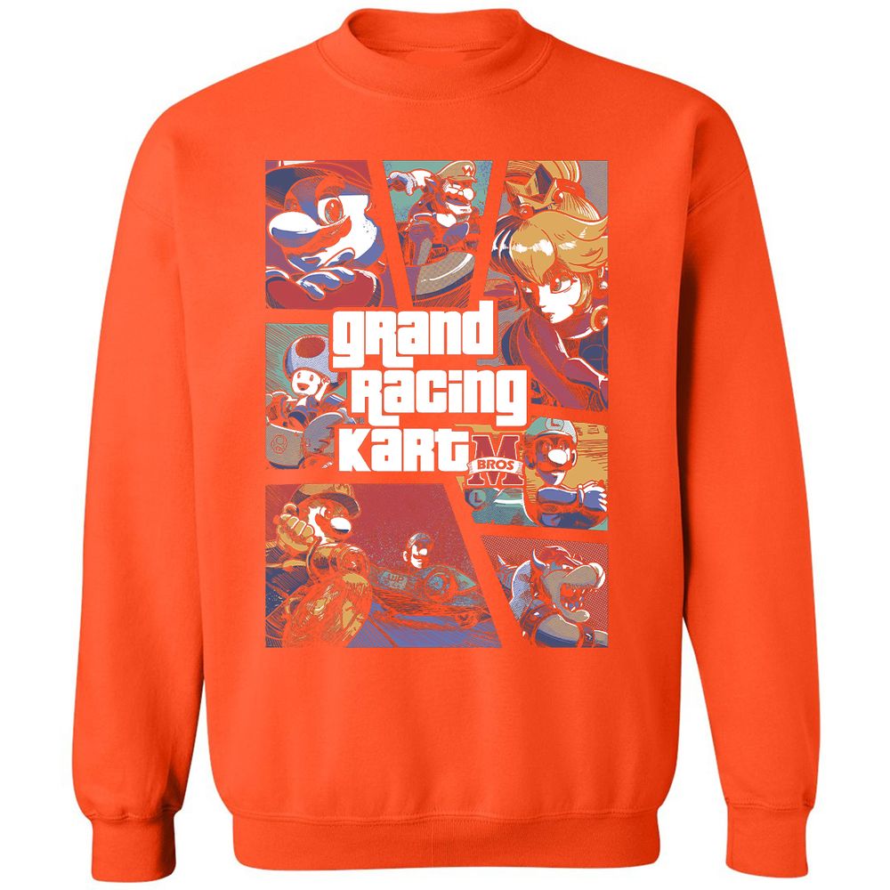 Classic Unisex Sweatshirt - 5QXCDWDQ - Orange - 10