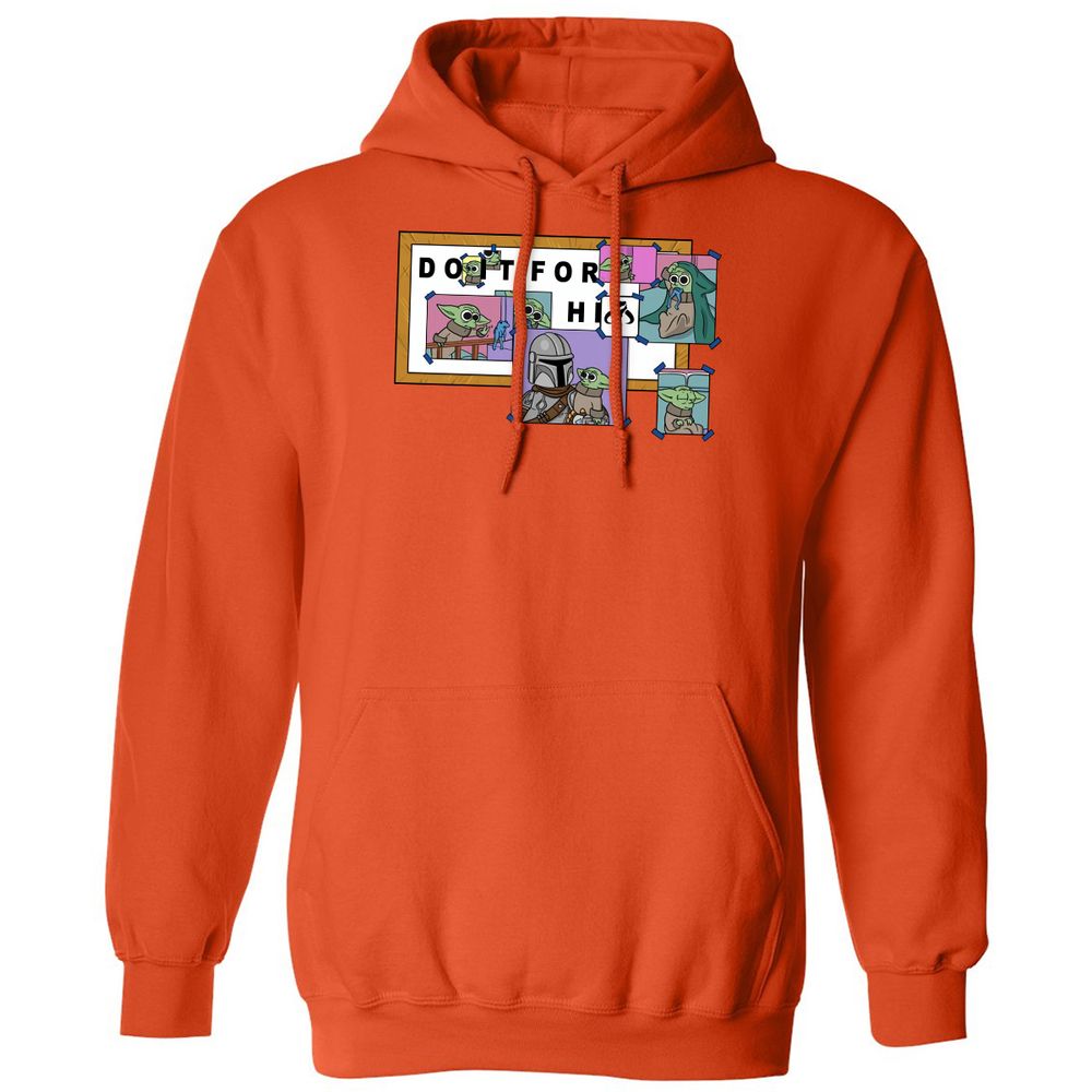 Classic Unisex Hoodie - QJ9E94RV - Orange - 10