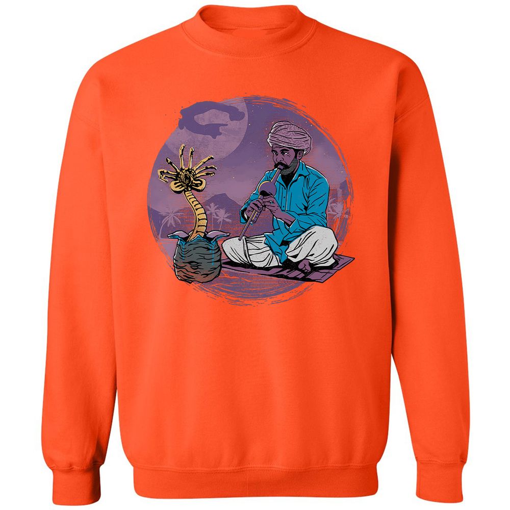 Classic Unisex Sweatshirt - 6WYYA393 - Orange - 10