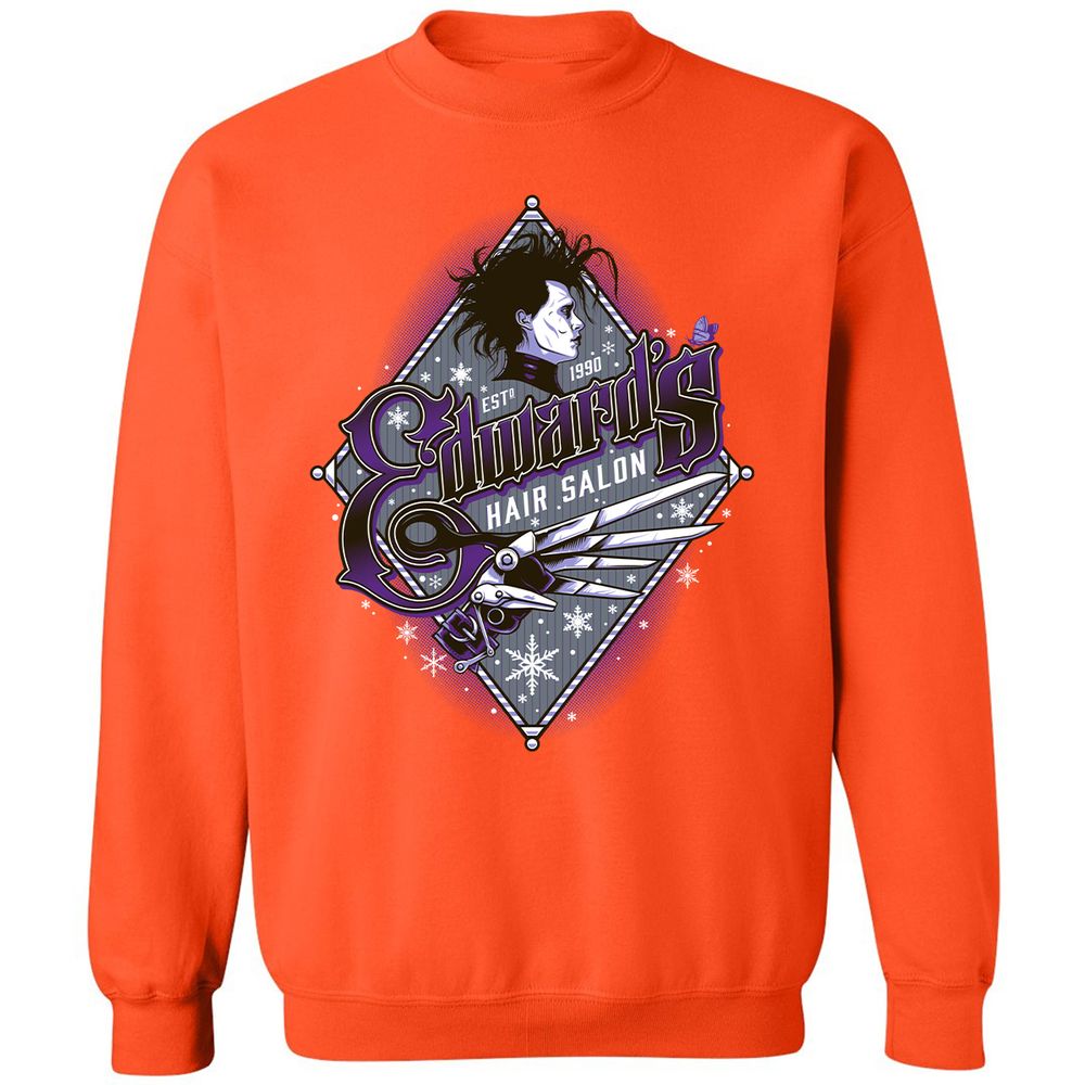Classic Unisex Sweatshirt - BGWZ82JS - Orange - 10