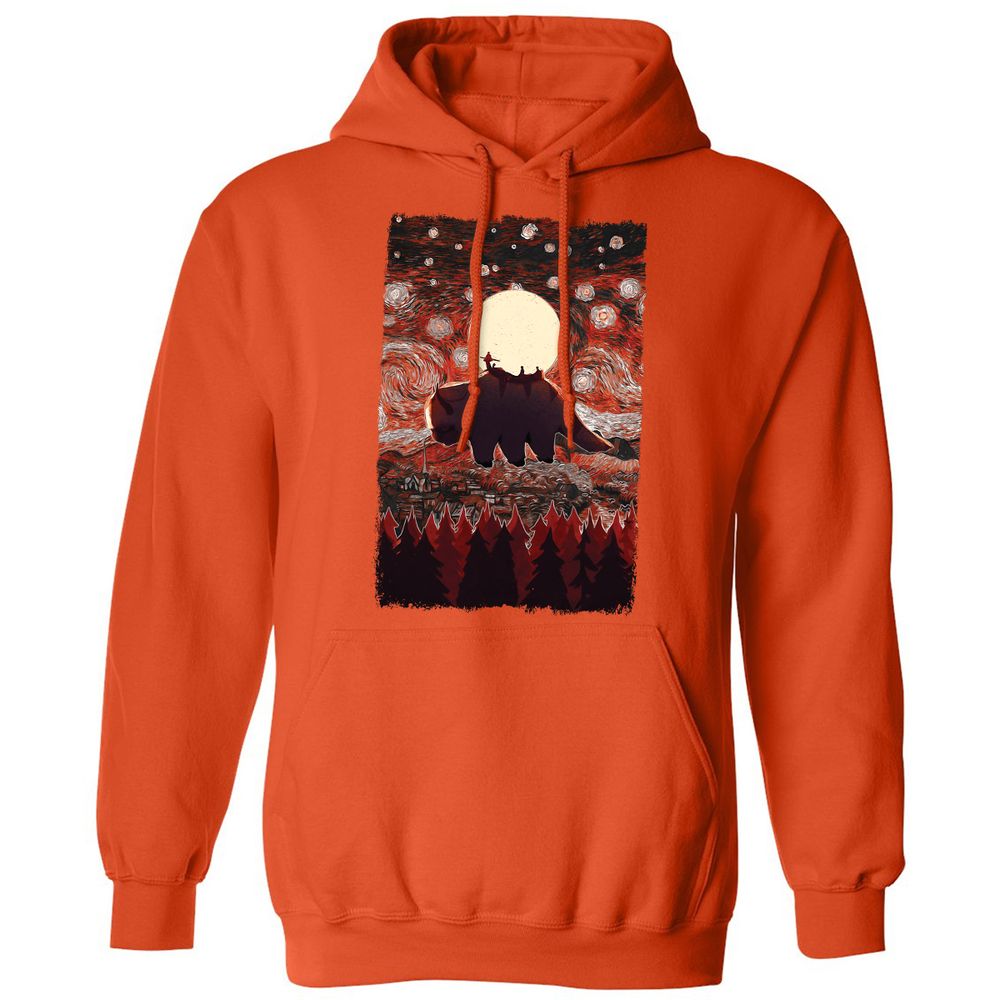 Classic Unisex Hoodie - HDSSN4US - Orange - 10