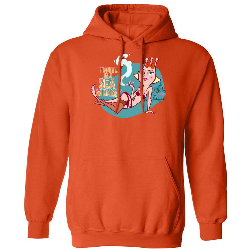 Classic Unisex Hoodie - 52DZCNHR - Orange - 10
