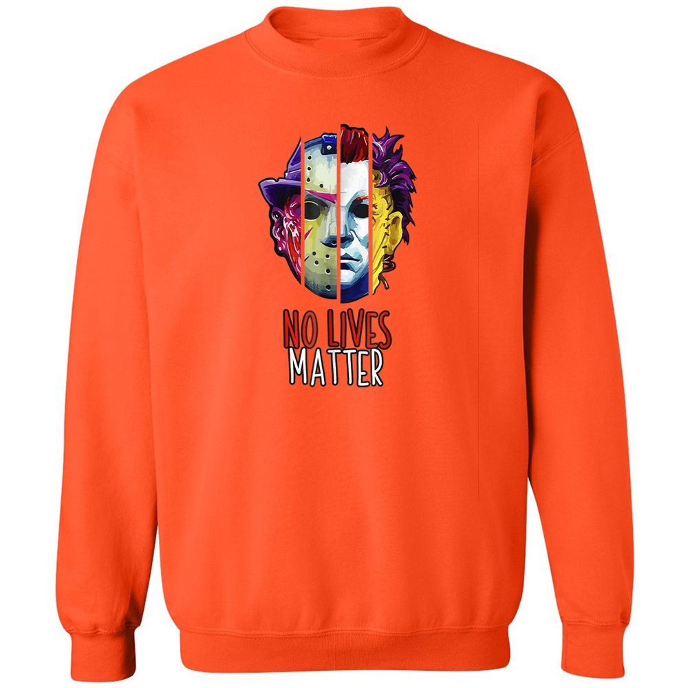 Classic Unisex Sweatshirt - UEDKJCZR - Orange - 10