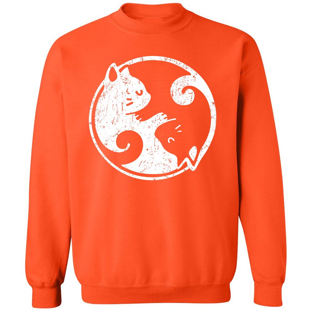 Classic Unisex Sweatshirt - KRBM8VZF - Orange - 10