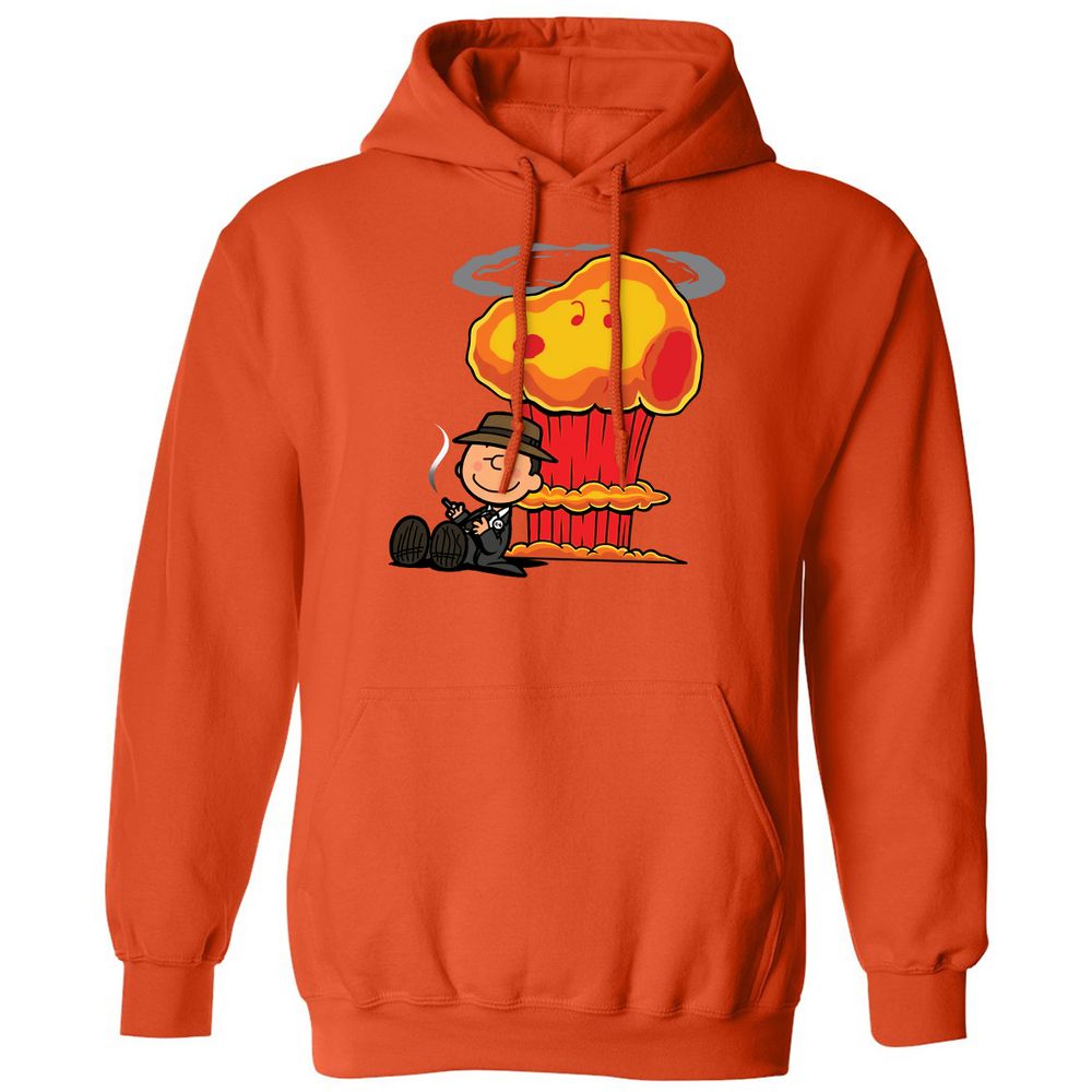 Classic Unisex Hoodie - QN4NGD7U - Orange - 10