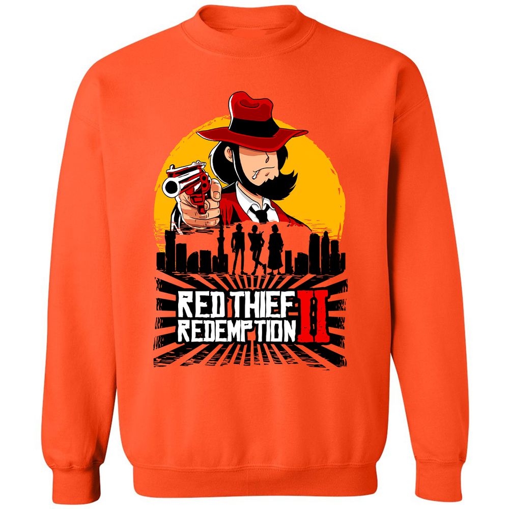 Classic Unisex Sweatshirt - M13KKC2B - Orange - 10