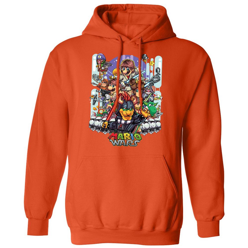 Classic Unisex Hoodie - E7HFQXHY - Orange - 10