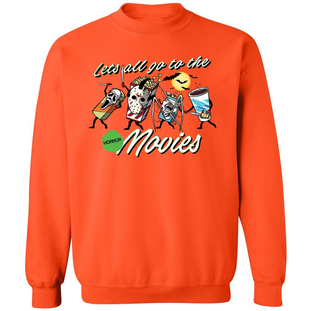 Classic Unisex Sweatshirt - 6FHCZF5H - Orange - 10