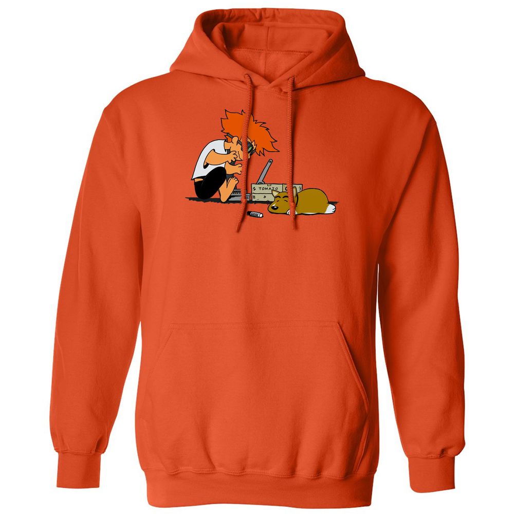Classic Unisex Hoodie - Q1VA4LUJ - Orange - 10