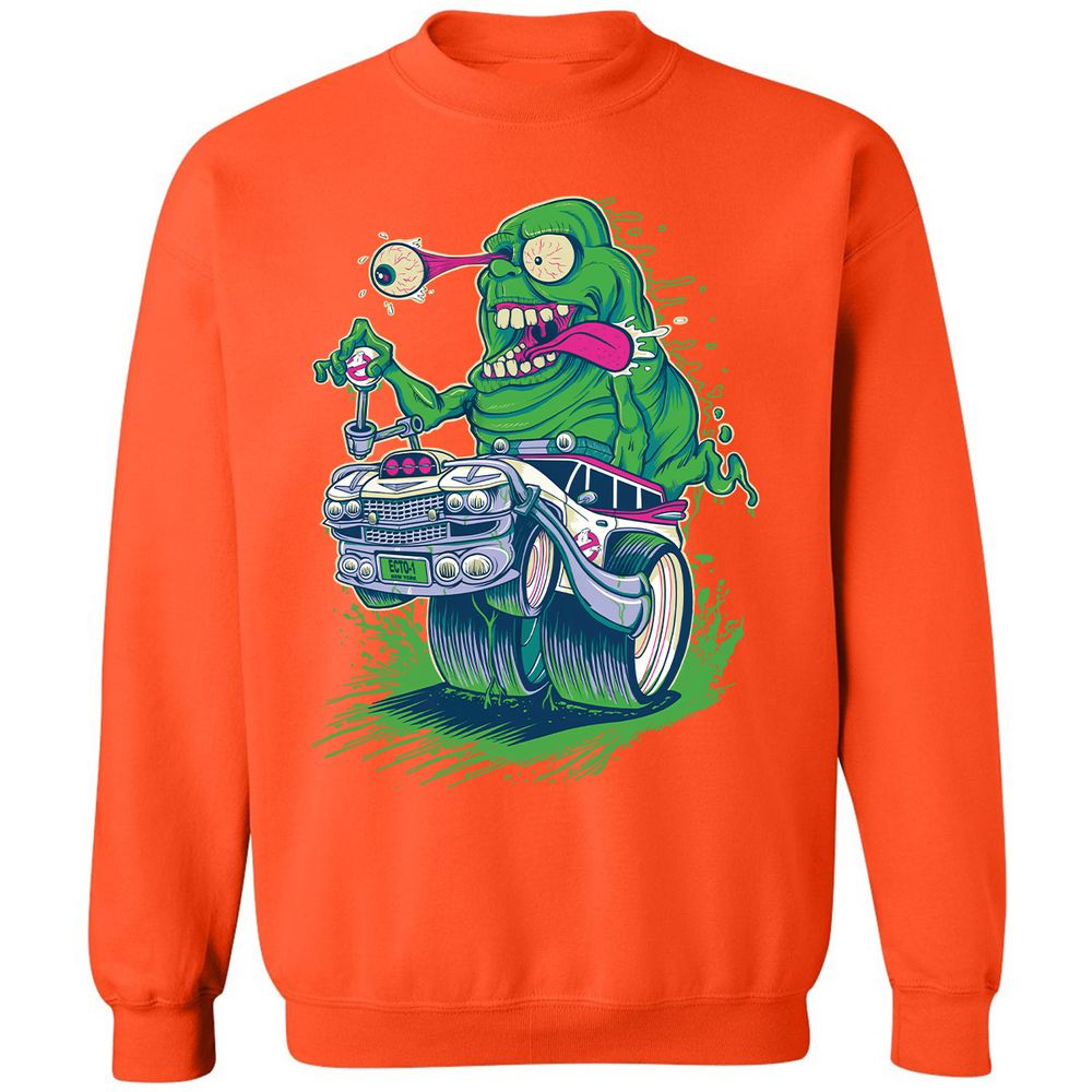 Classic Unisex Sweatshirt - 1W9BYUCW - Orange - 10
