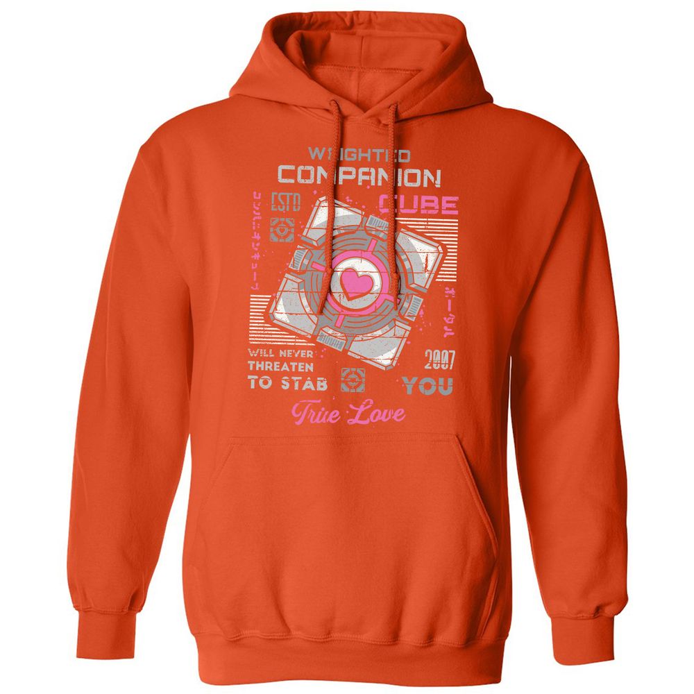 Classic Unisex Hoodie - HD57PLVS - Orange - 10