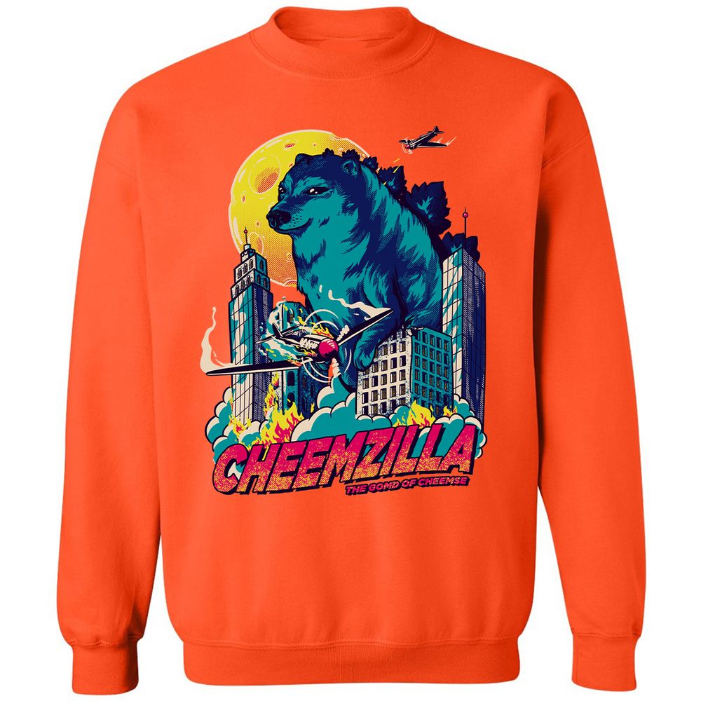 Classic Unisex Sweatshirt - BCASDAB1 - Orange - 10