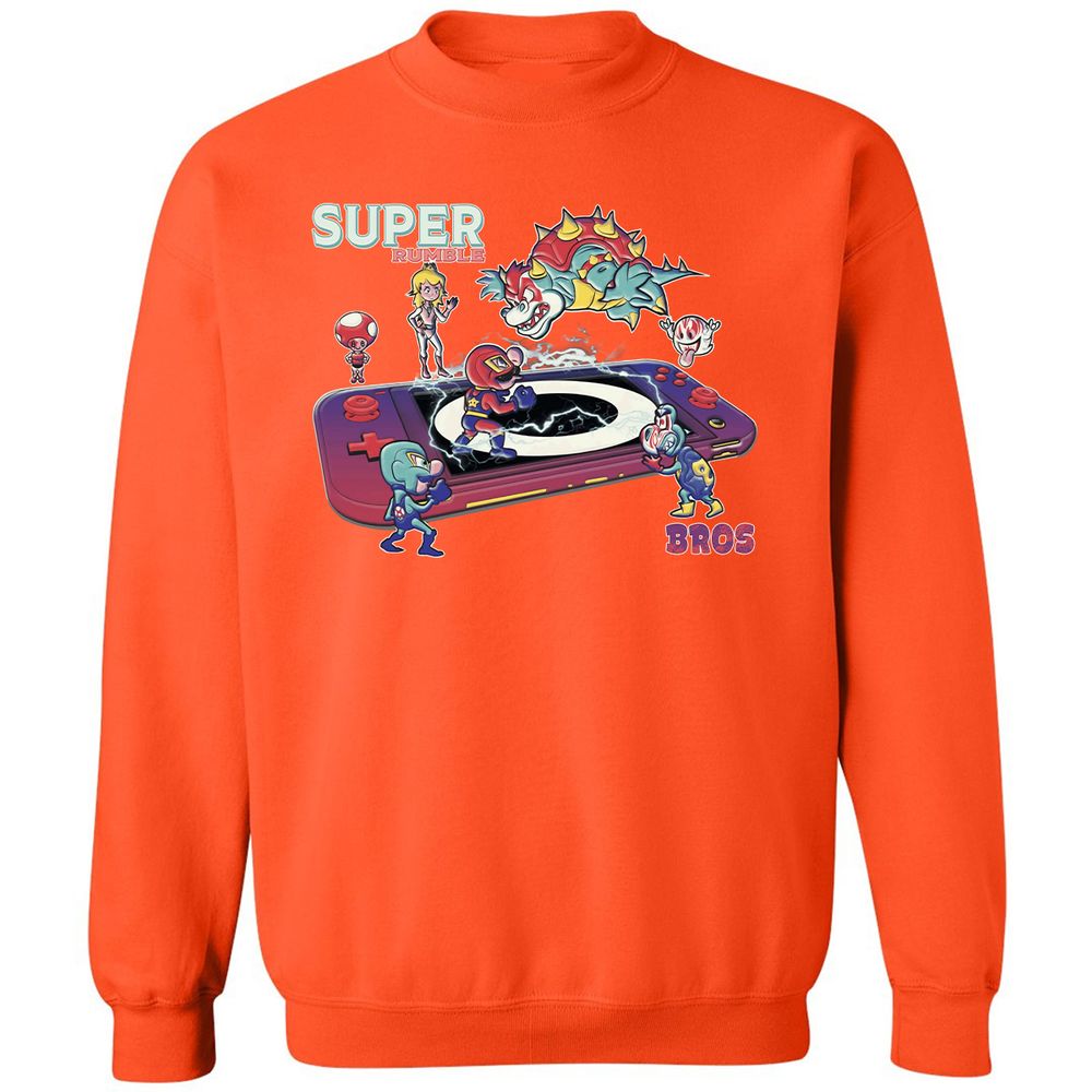 Classic Unisex Sweatshirt - 6B1JCXXP - Orange - 10