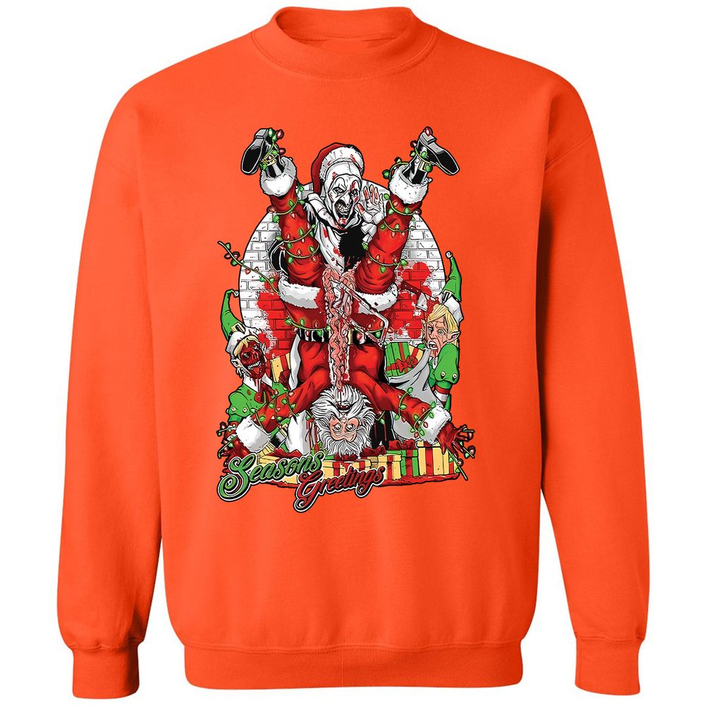 Seasons Greetings - Orange - 10