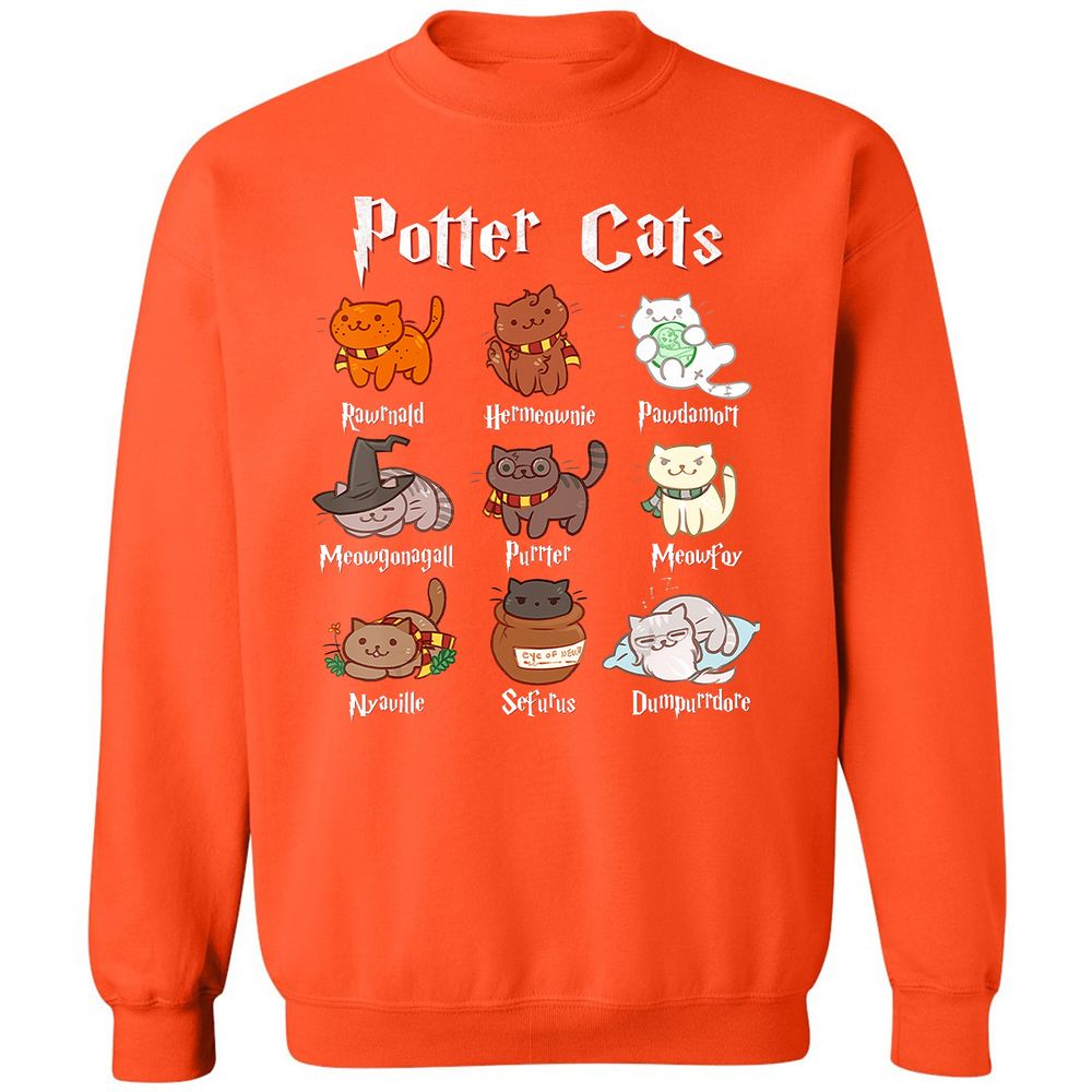 Classic Unisex Sweatshirt - TAAJA16E - Orange - 10