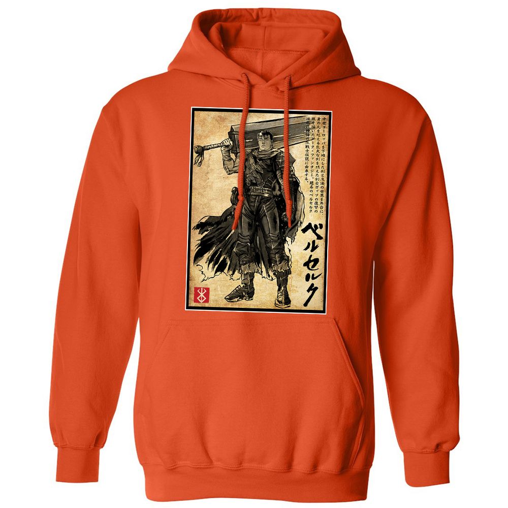 Classic Unisex Hoodie - X2M8AWFC - Orange - 10