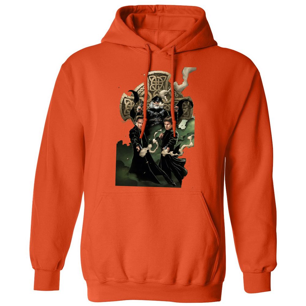 Classic Unisex Hoodie - SK9HYUEV - Orange - 10