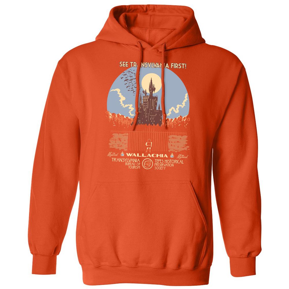 Classic Unisex Hoodie - 5NEZPPZJ - Orange - 10