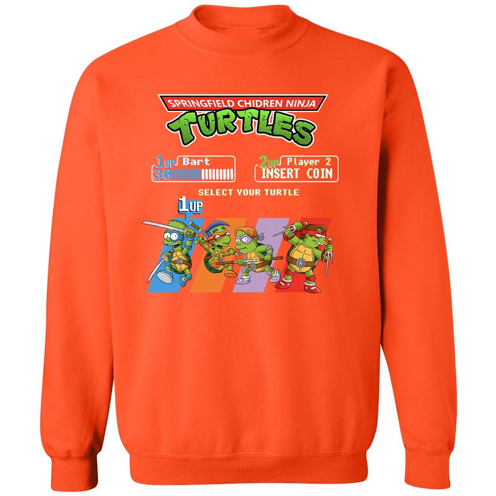 Classic Unisex Sweatshirt - BEVWTUTP - Orange - 10