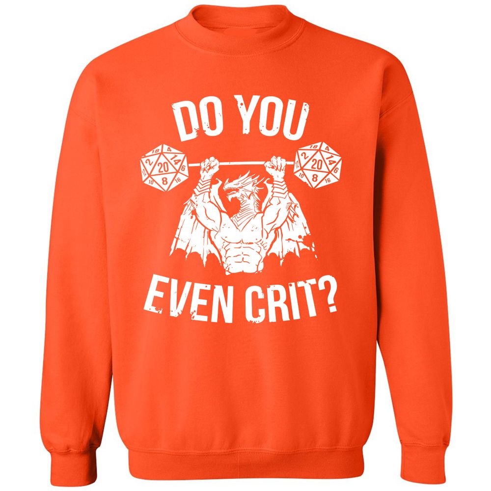 Classic Unisex Sweatshirt - 9GLUJT2A - Orange - 10