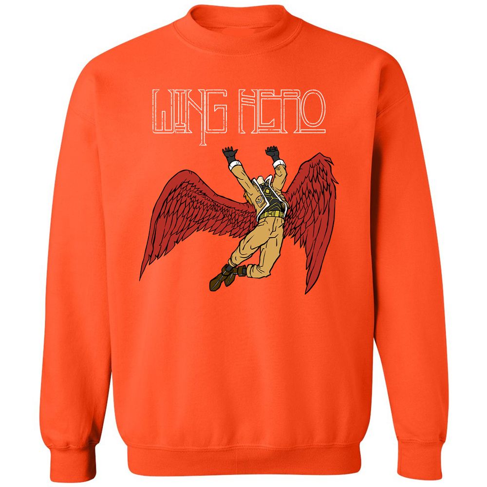 Classic Unisex Sweatshirt - H3KU1D88 - Orange - 10