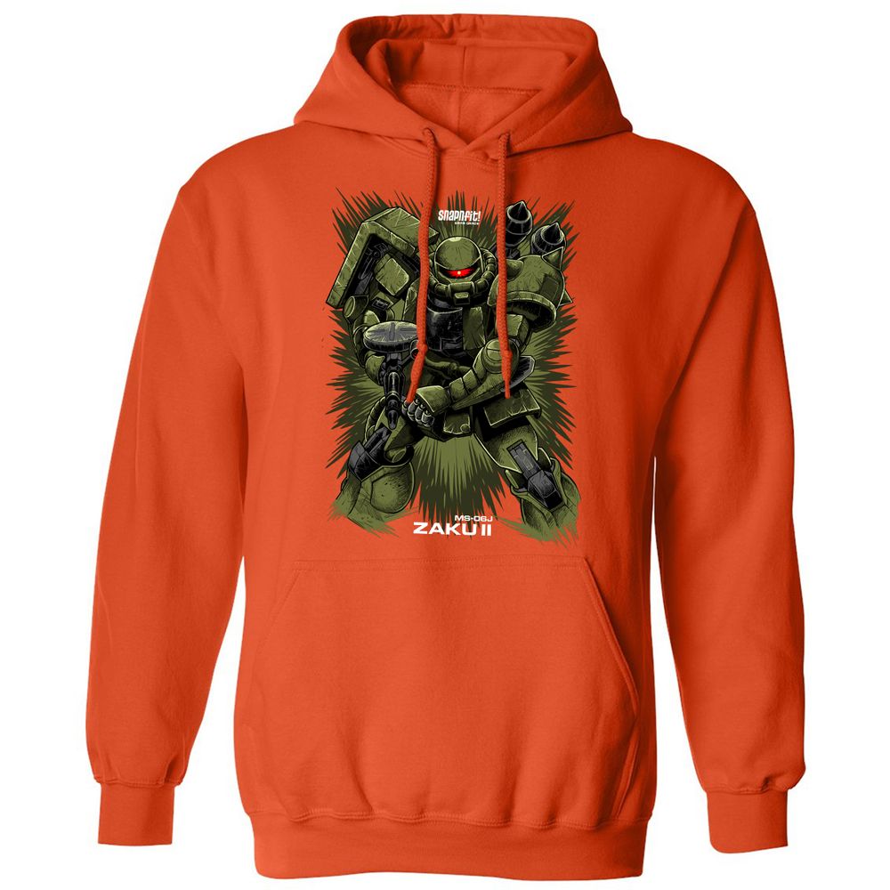 Classic Unisex Hoodie - B1U8SN9Q - Orange - 10