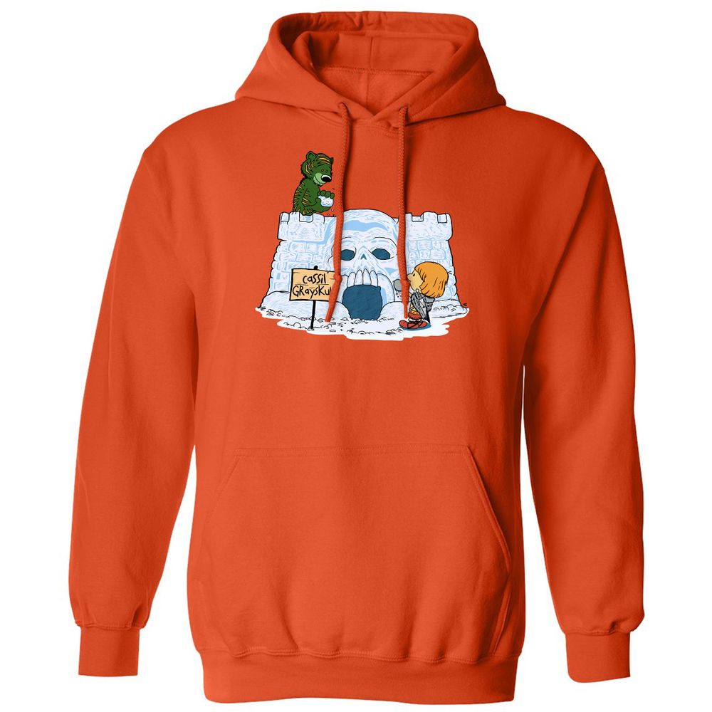 Classic Unisex Hoodie - Y95RGANN - Orange - 10