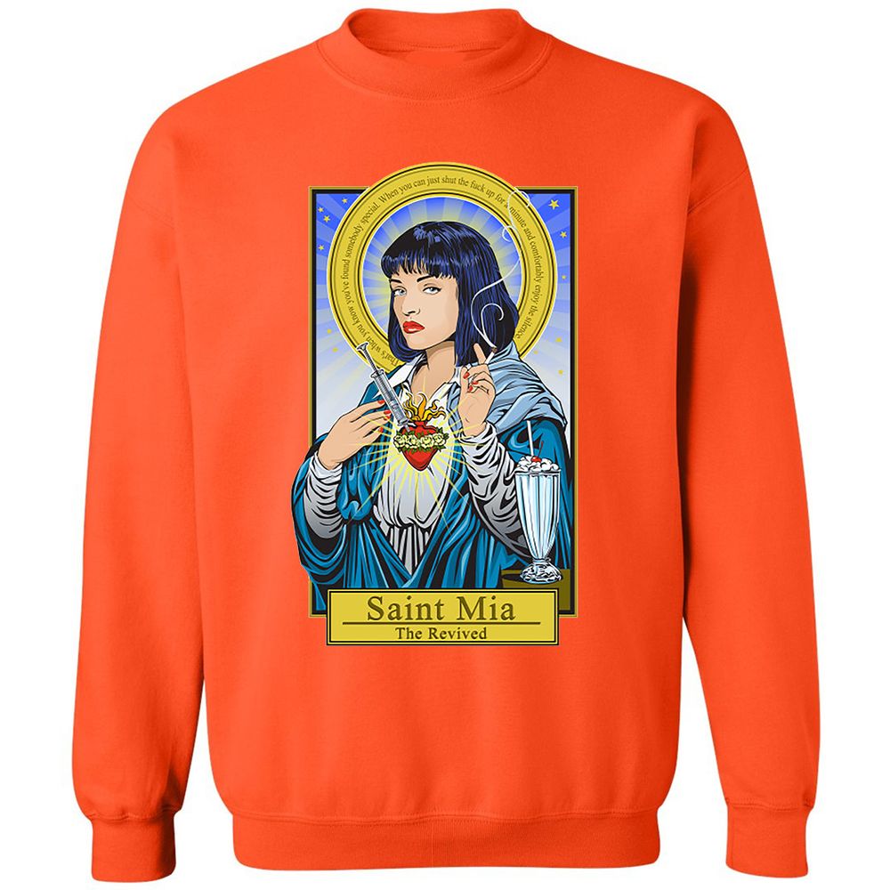 Classic Unisex Sweatshirt - Y8E346ZF - Orange - 10
