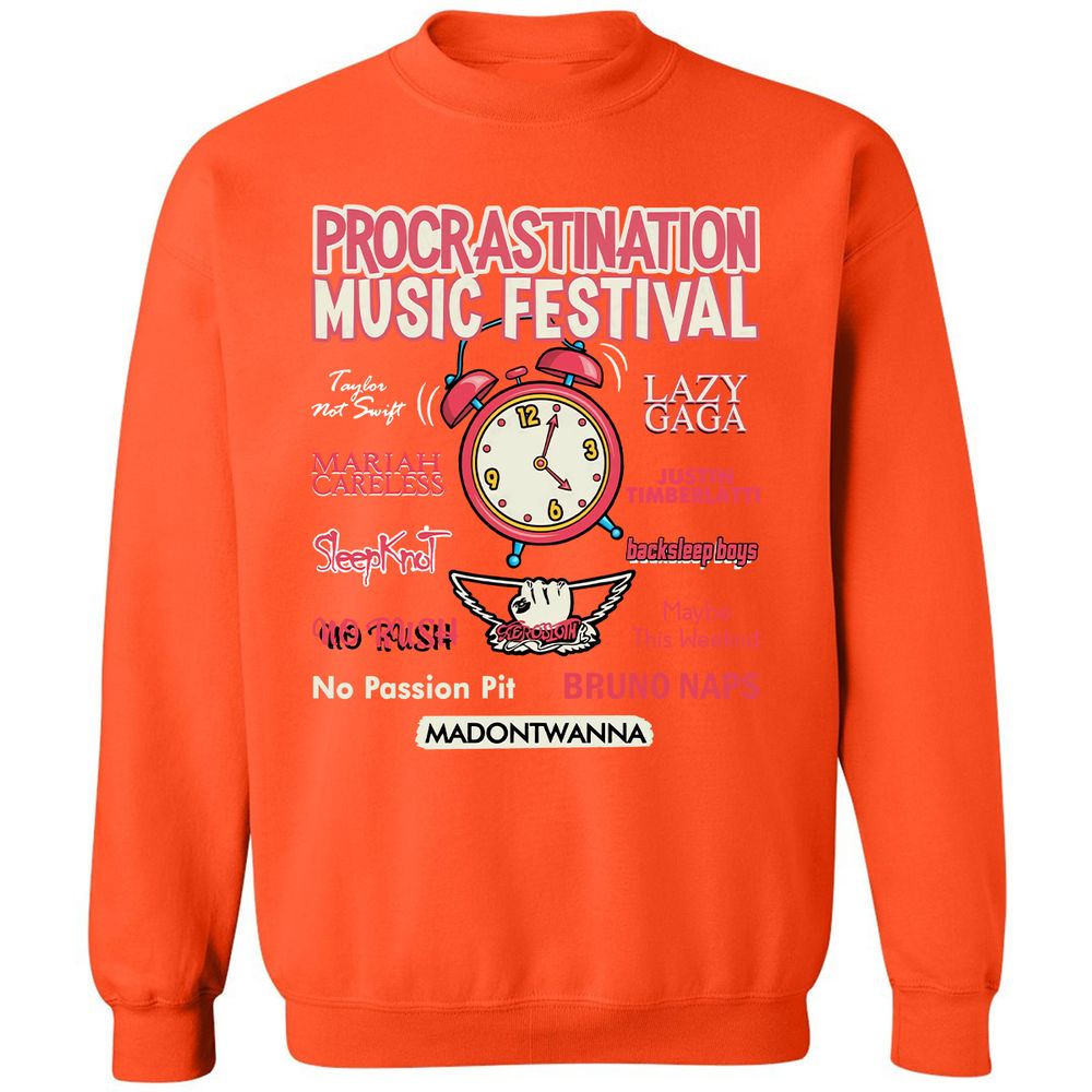 Classic Unisex Sweatshirt - L65V62U8 - Orange - 10