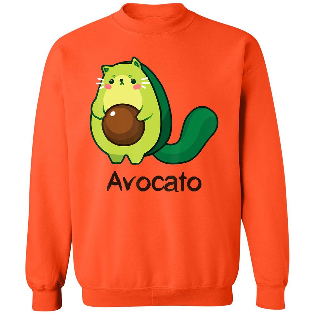 Classic Unisex Sweatshirt - EL7MDLBZ - Orange - 10