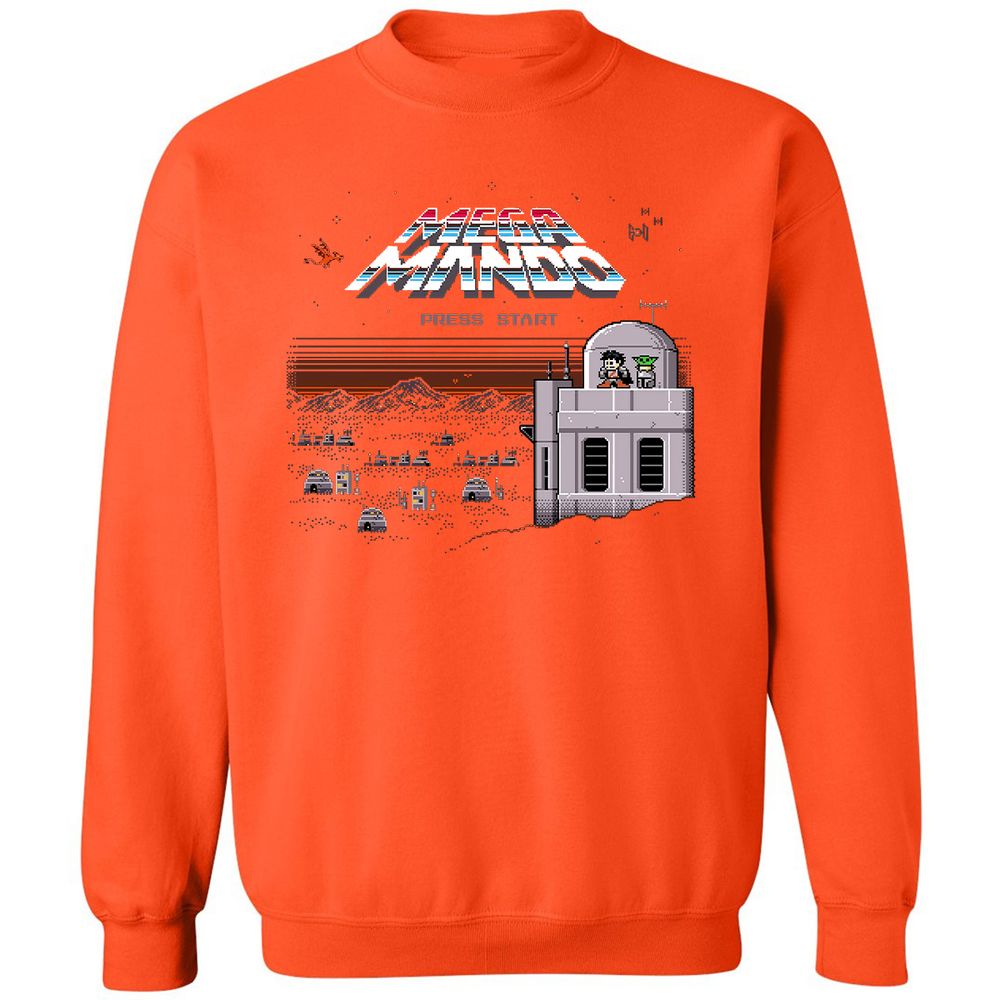 Classic Unisex Sweatshirt - J6L2BX6D - Orange - 10