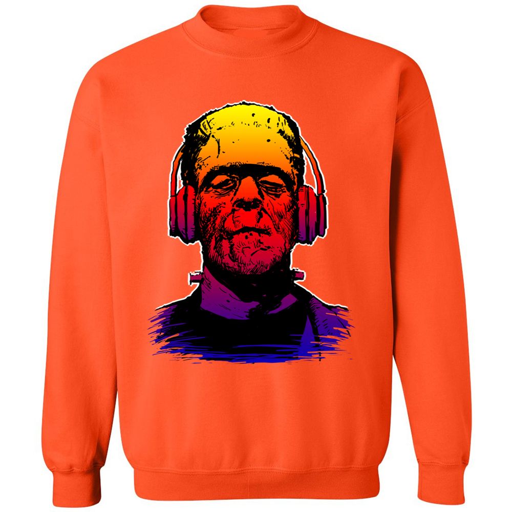 Classic Unisex Sweatshirt - BWVNCXKL - Orange - 10