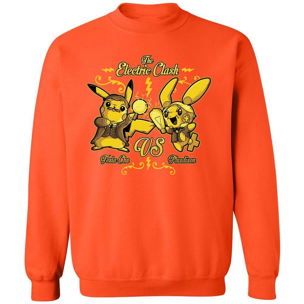 Classic Unisex Sweatshirt - TY4R6HVS - Orange - 10