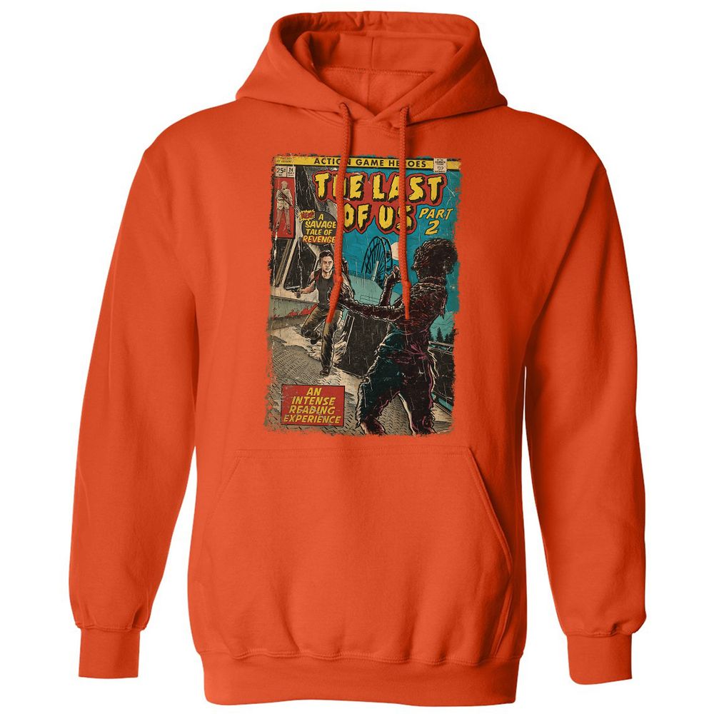 Classic Unisex Hoodie - DKK1GC5L - Orange - 10