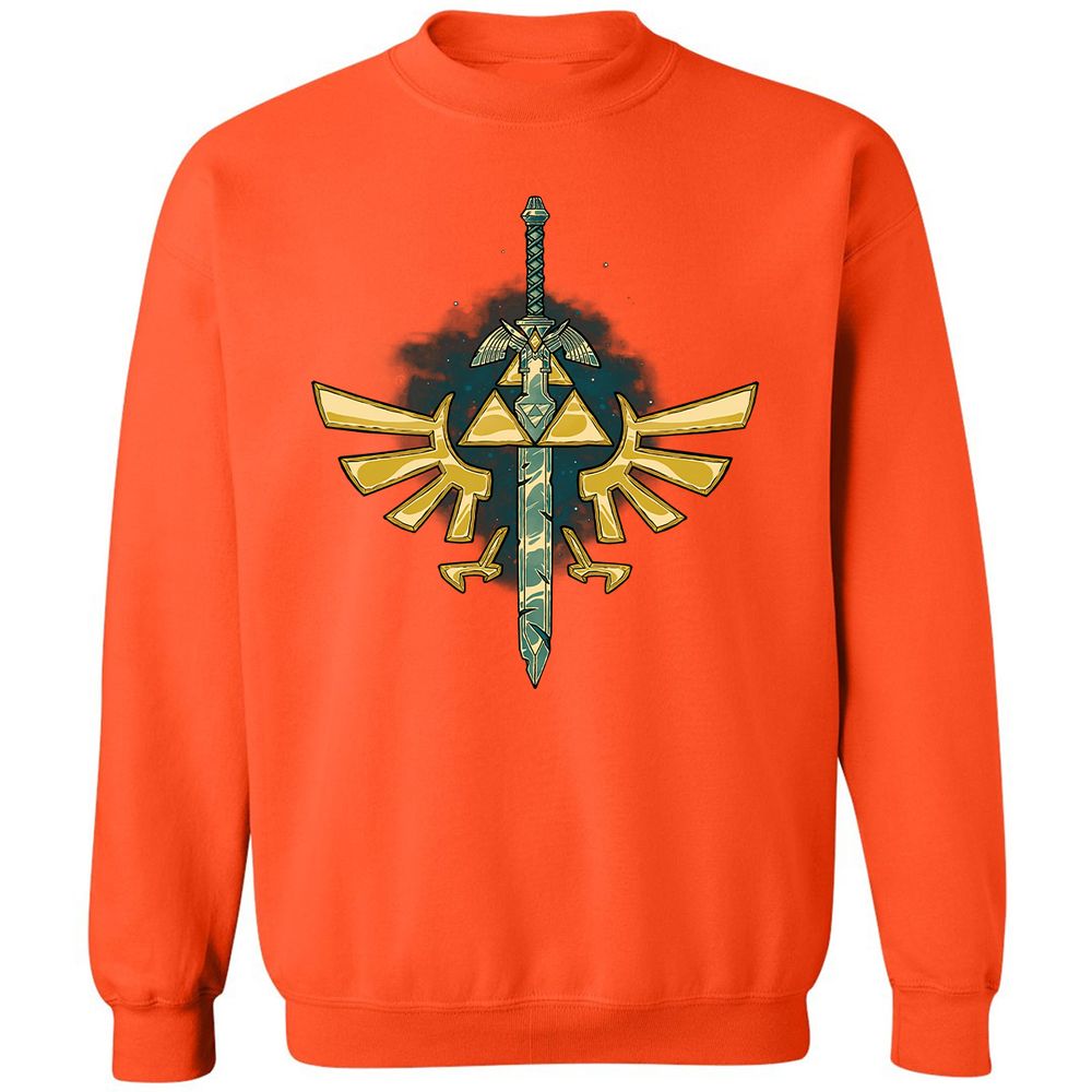 Classic Unisex Sweatshirt - KJAJE3GZ - Orange - 10