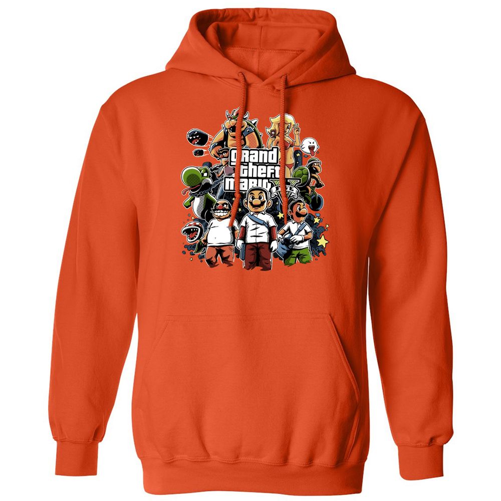 Classic Unisex Hoodie - A83MS5NC - Orange - 10