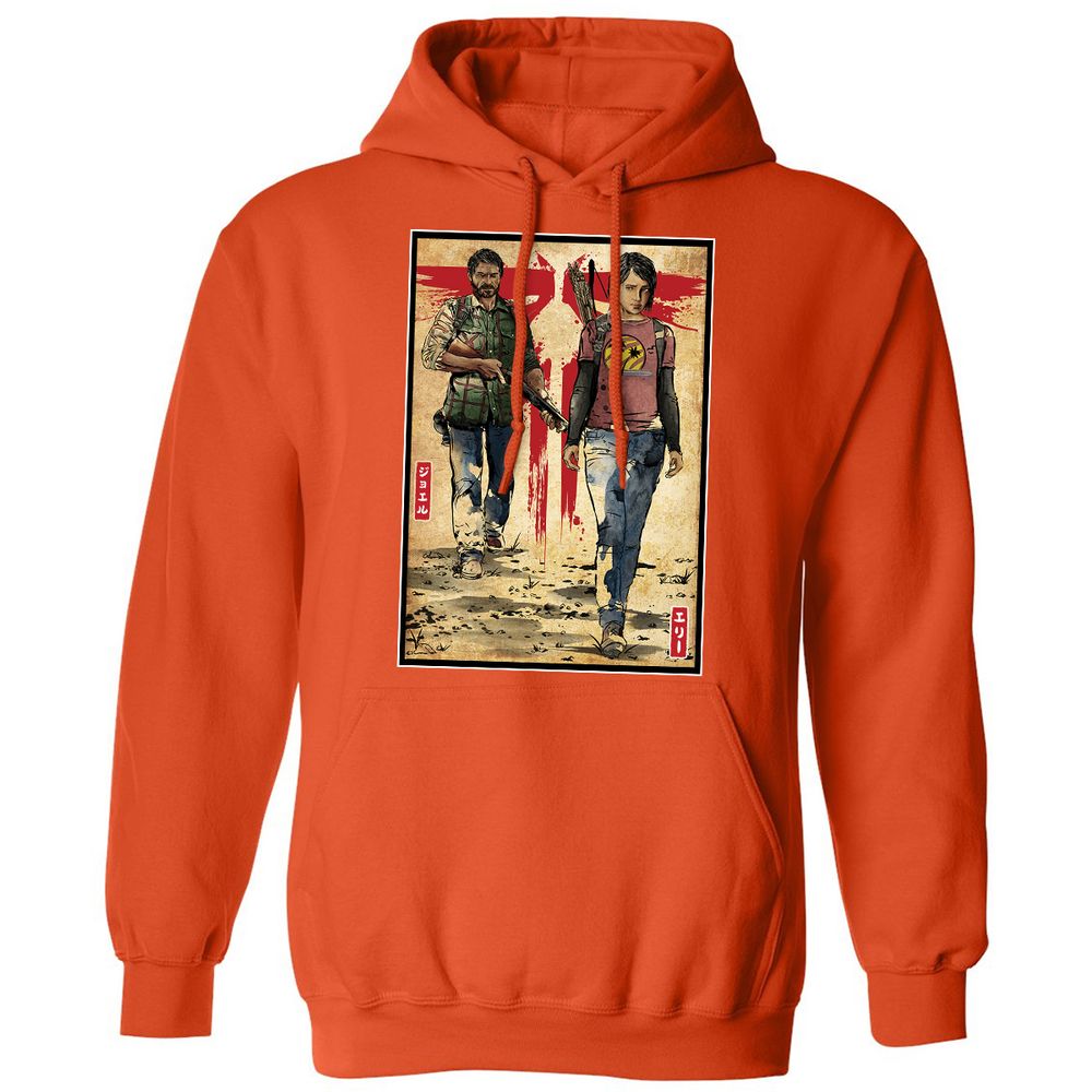 Classic Unisex Hoodie - UQD1TCAL - Orange - 10
