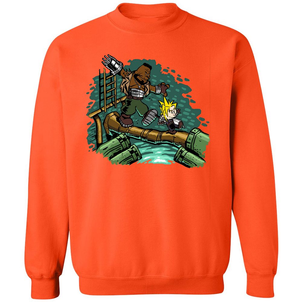Classic Unisex Sweatshirt - LF2G462Q - Orange - 10