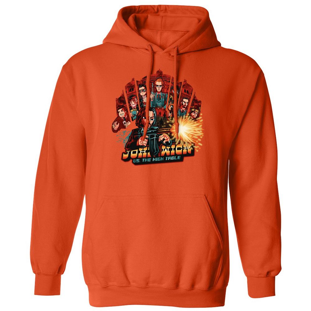 Classic Unisex Hoodie - 246C7FRV - Orange - 10