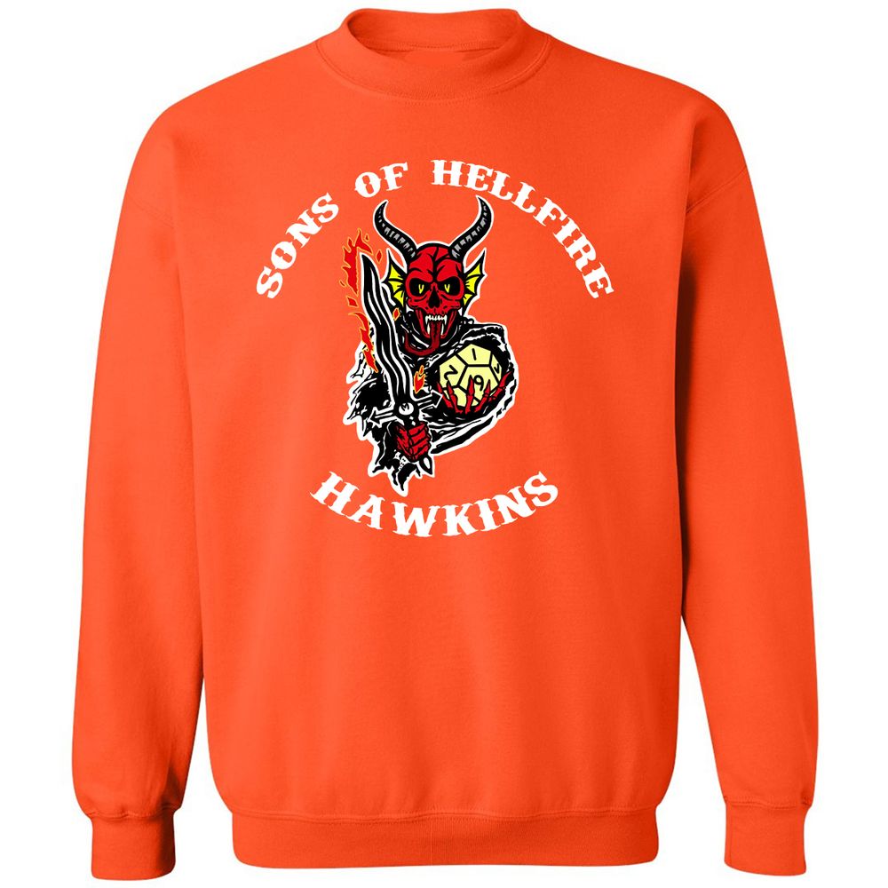 Classic Unisex Sweatshirt - FFJR28CX - Orange - 10