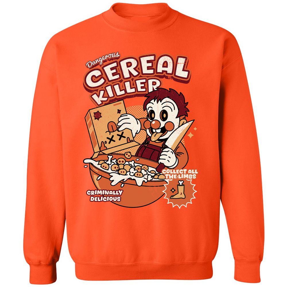 Classic Unisex Sweatshirt - GE78MSBA - Orange - 10