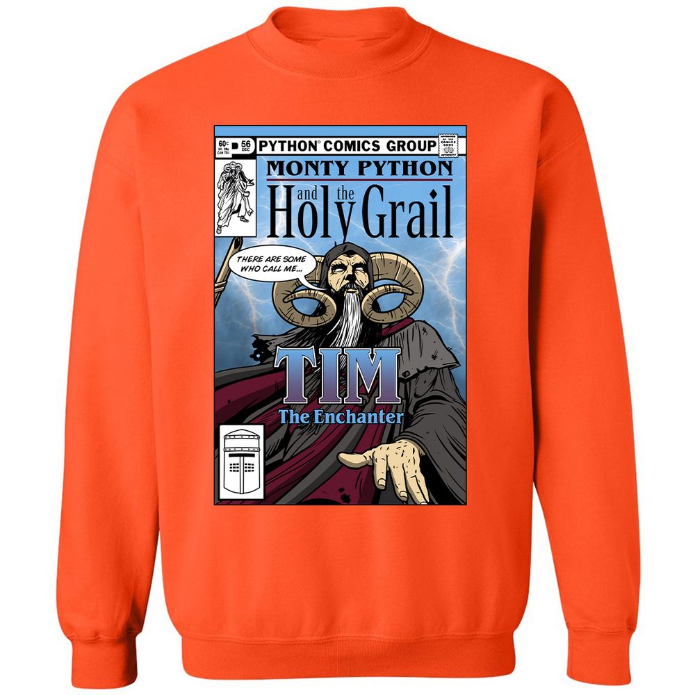 Classic Unisex Sweatshirt - QHBHYDUC - Orange - 10