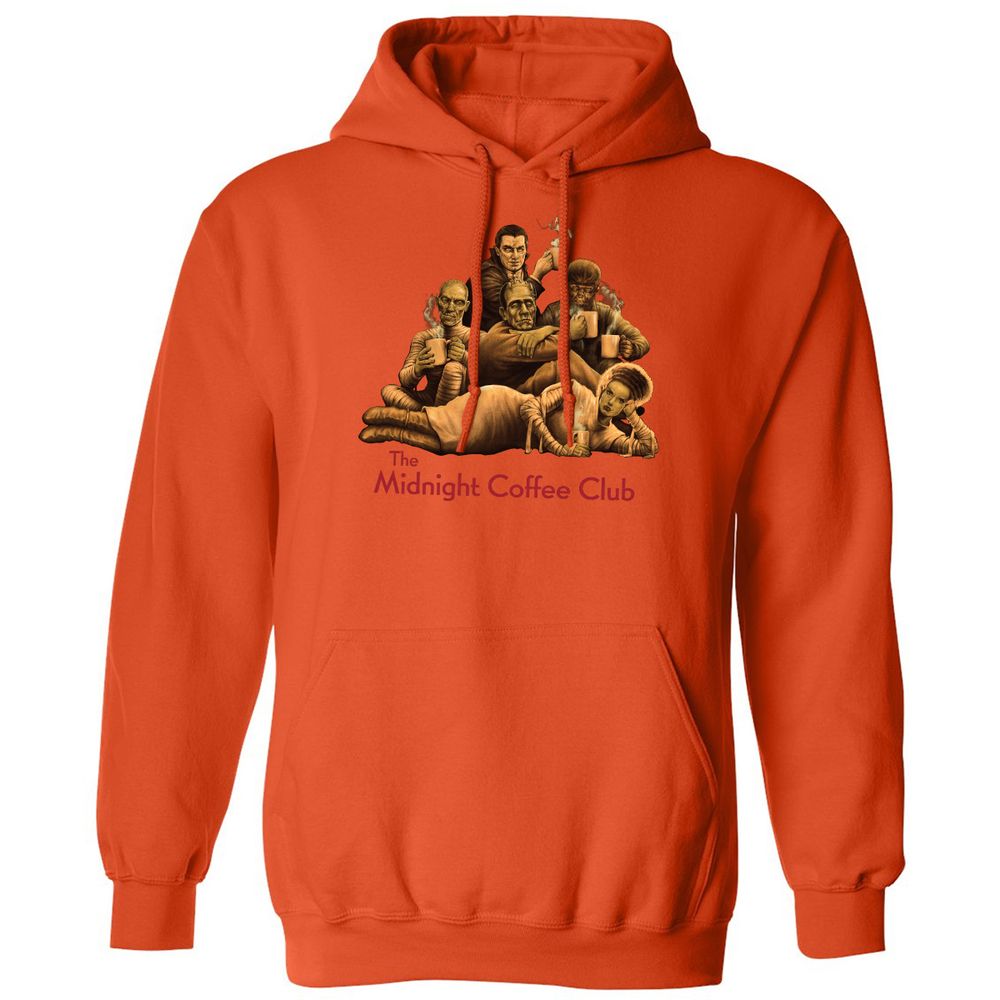 Classic Unisex Hoodie - 4EWCSV85 - Orange - 10