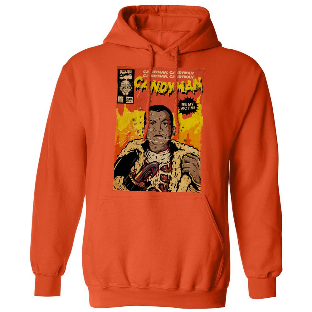 Classic Unisex Hoodie - X35WH59N - Orange - 10