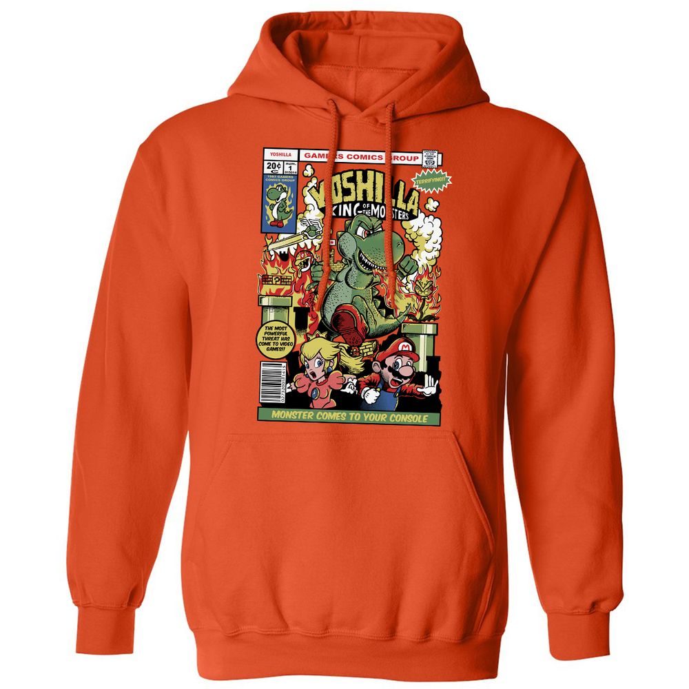 Classic Unisex Hoodie - 3PDS8R22 - Orange - 10