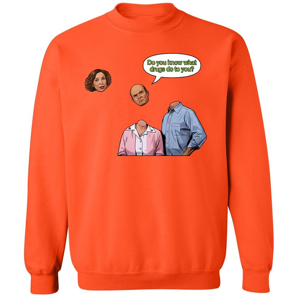 Classic Unisex Sweatshirt - BDKLPZC6 - Orange - 10