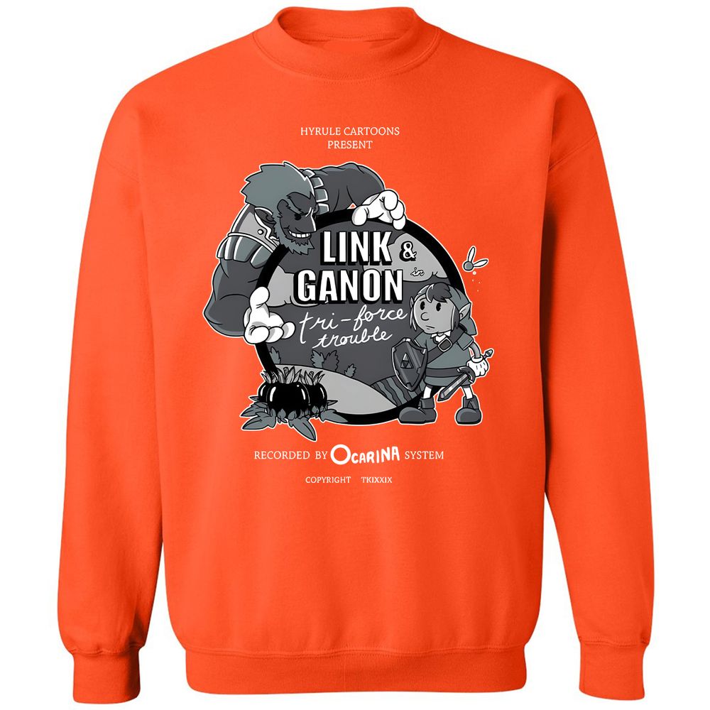 Classic Unisex Sweatshirt - FF5E9S1F - Orange - 10