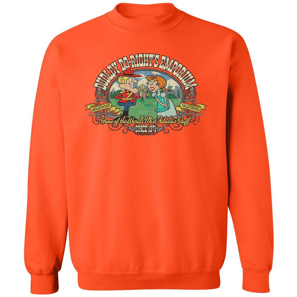 Classic Unisex Sweatshirt - 7CT2PVT5 - Orange - 10