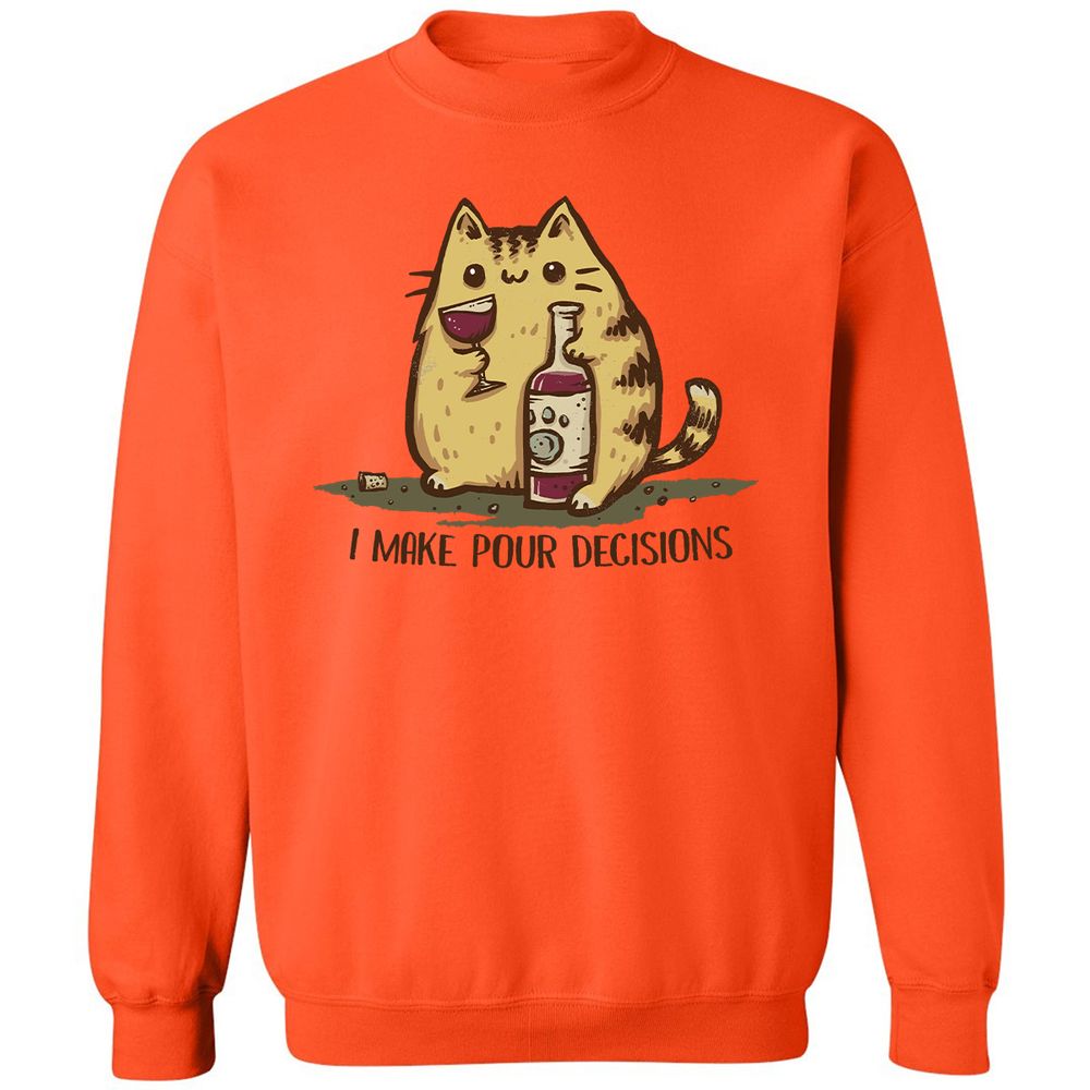 Classic Unisex Sweatshirt - ZTDH59ED - Orange - 10