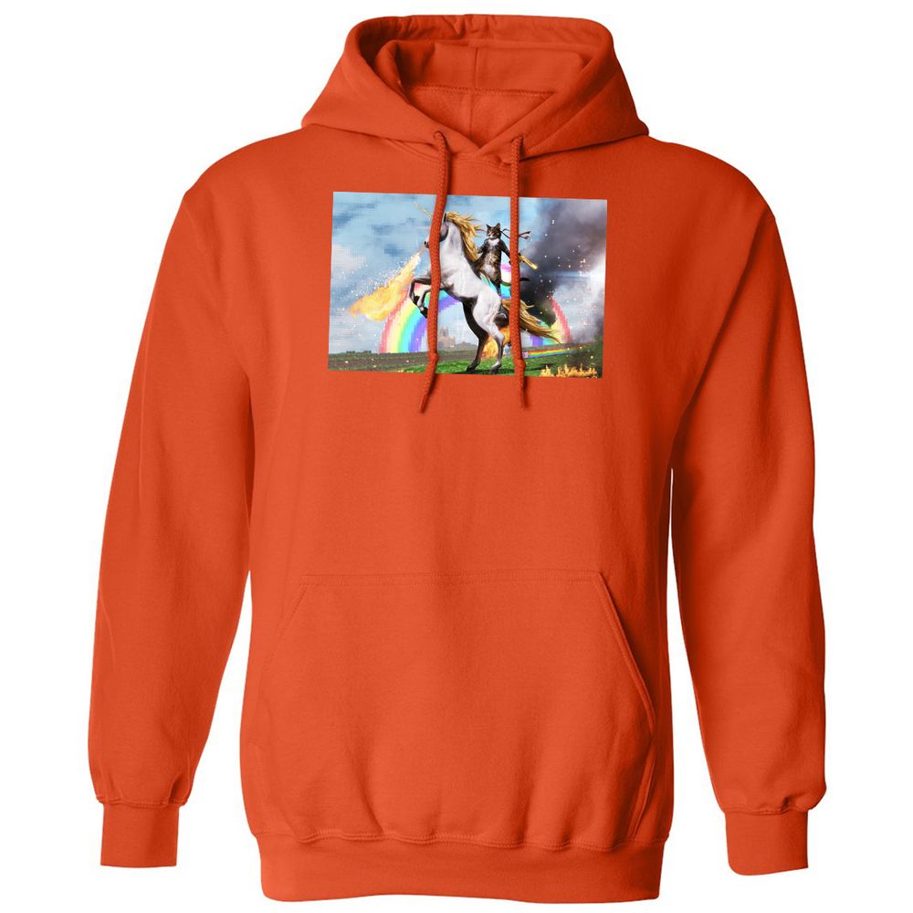 Classic Unisex Hoodie - 1B7Y15SL - Orange - 10